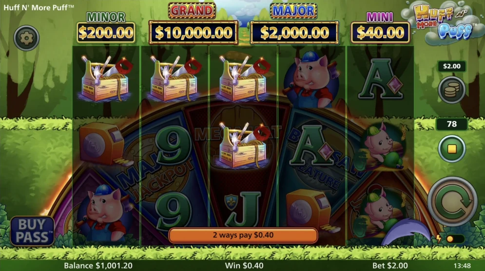 Huff N' More Puff Slot